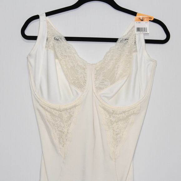 Maidenform Firm Control Shapewear Lace-Trim Body Shaper Bodysuit 42DD NWT - Picture 7 of 9